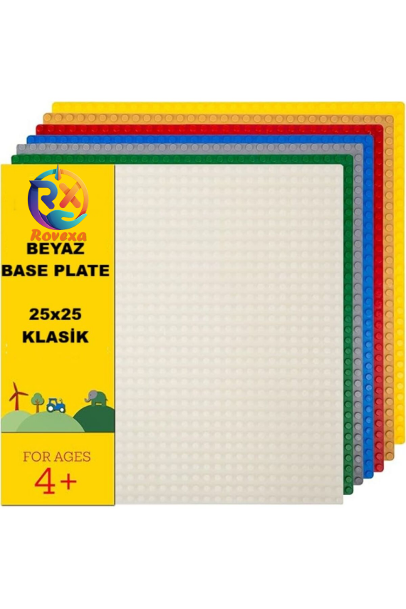 11026 Classic Beyaz Plaka (Zemin) - Classic BEYAZ Zemin 11026 - 25cmx25cm ebatlarında - 1
