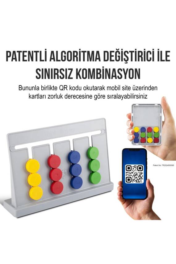 Master Abacus Rubik Abaküs Montessori Zeka Oyunu Dijital Oyun Kartları Ile Destekli - 2