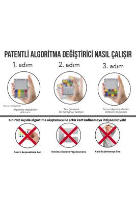 Master Abacus Rubik Abaküs Montessori Zeka Oyunu Dijital Oyun Kartları Ile Destekli - 3