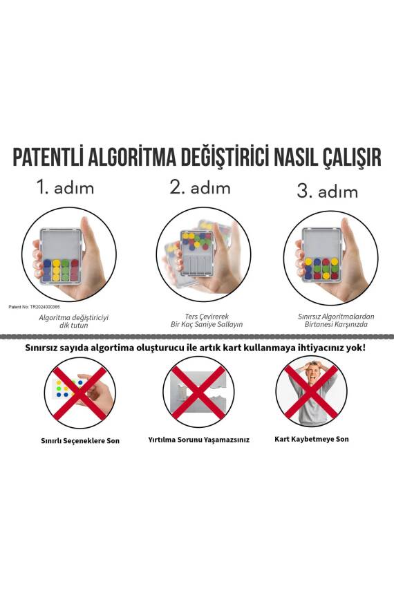Master Abacus Rubik Abaküs Montessori Zeka Oyunu Dijital Oyun Kartları Ile Destekli - 3