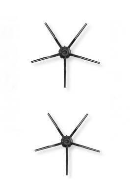 Roborock S5 Max Uyumlu 2 Adet Siyah Yan Fırça