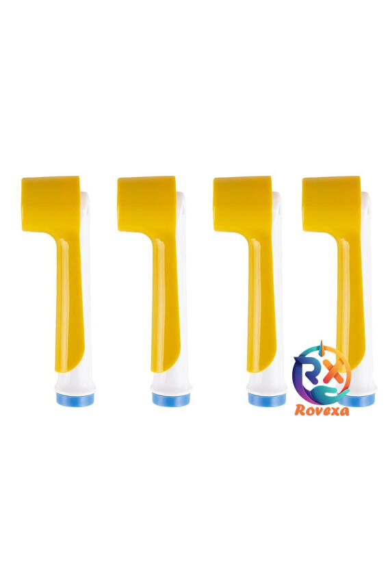 Şarjlı ve Pilli Diş Fırçaları Için 4 Adet Altın Renk Koruyucu Kapak - 1