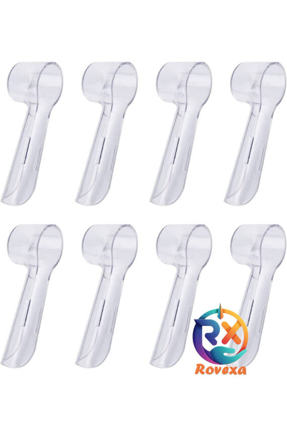 Şarjlı Ve Pilli Diş Fırçaları Için 8 Adet Koruyucu Kapak - 1